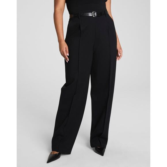 SPANX Pants - SPANX Ponte Barrel Leg Pant L tall black